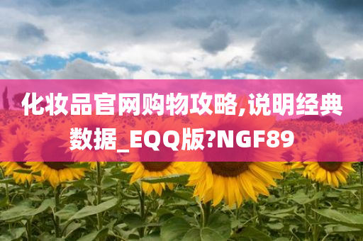 化妆品官网购物攻略,说明经典数据_EQQ版?NGF89